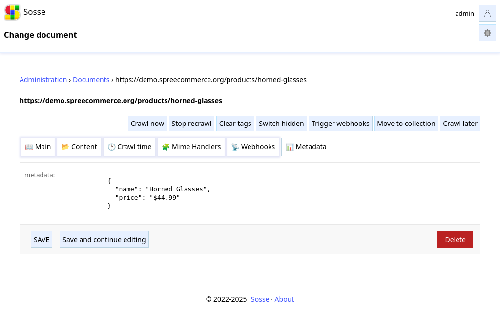 Screenshot showing tag-based detection